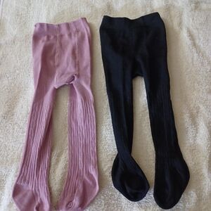 SHEIN Pink and Black Socks & Tights Collection